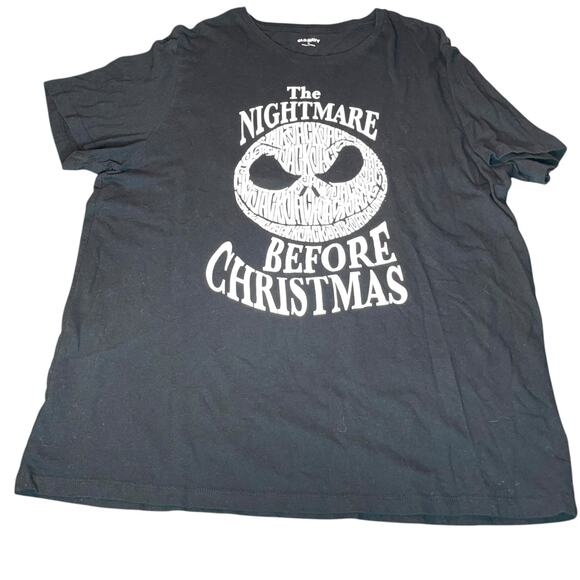 Old Navy Mens XL Nightmare Before Christmas T-Shirt Tim Allen Jack Skellington - Picture 3 of 9